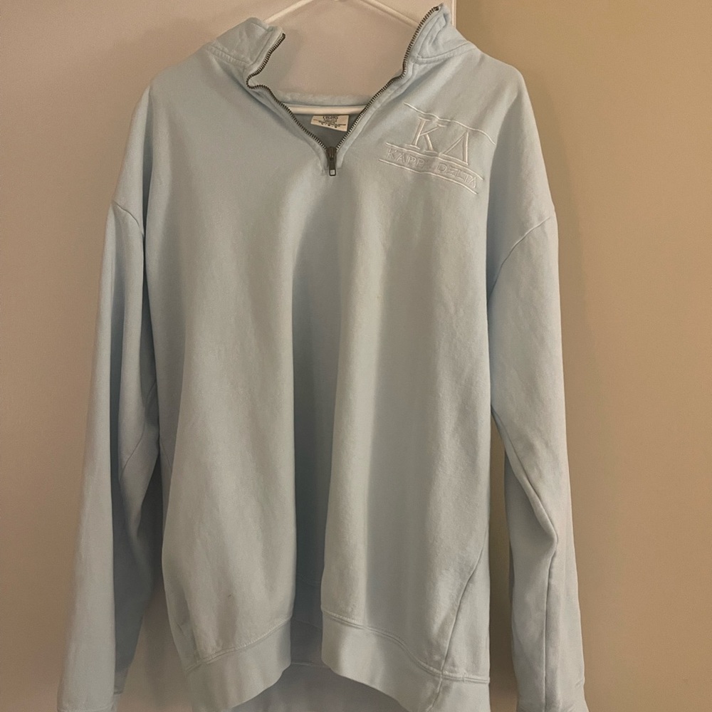 Custom Kappa Delta quarter zip